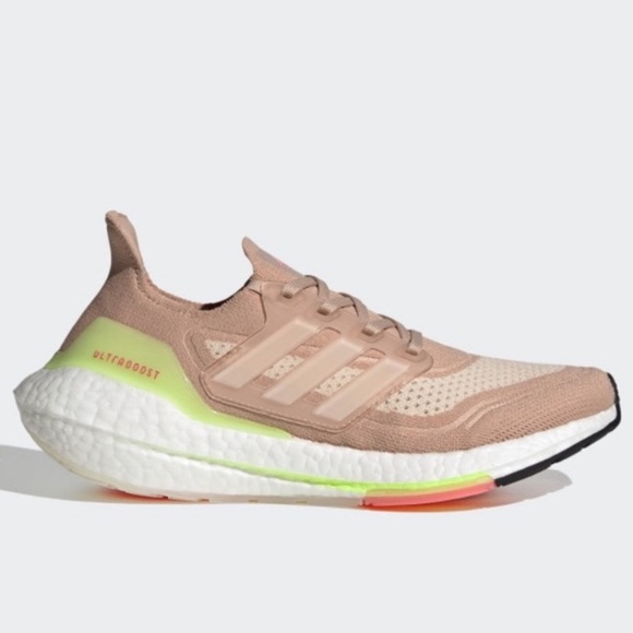 adidas UltraBOOST 21 Ash Pearl Halo Ivory - Picture 3 of 9